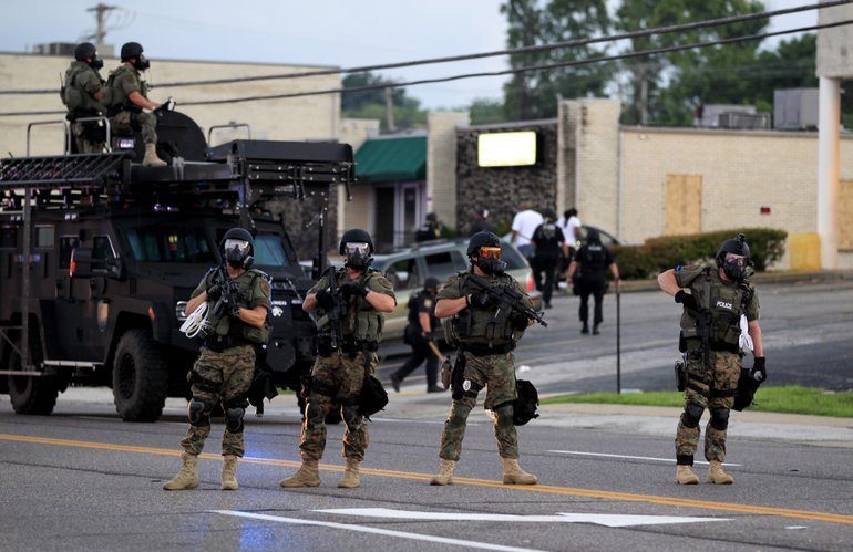 SharptoninFergusonMikeBrownShooting.7.rastafari.tv