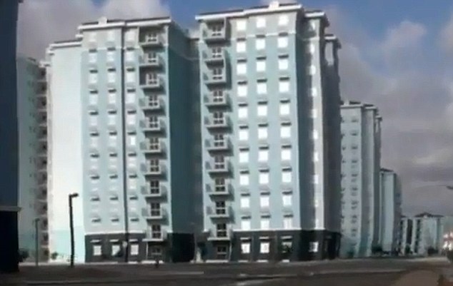 Empty: It was supposed to be a state-of-the-art city for 500,000 - but eery footage shows how a Chinese-built urbanisation is at risk of becoming Africa's first 'ghost town'