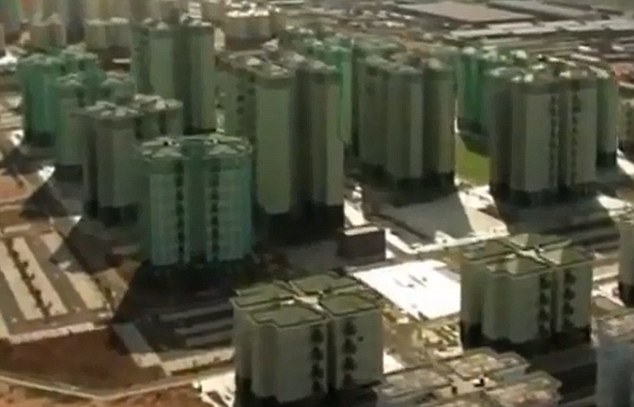 Heralded: The new flats were supposed to mark a new era for Angola, but many have failed to sell