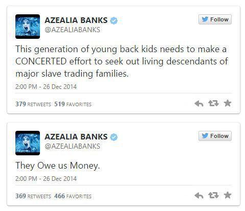azalea banks tweets