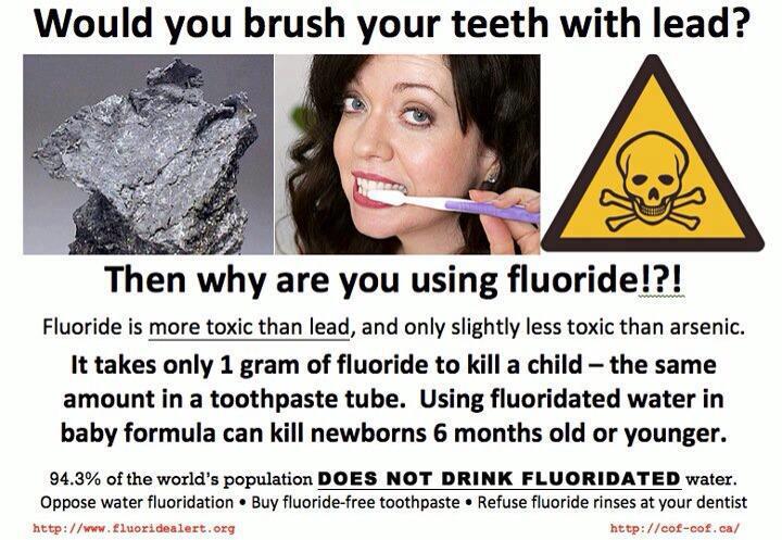 fluoride is toxic