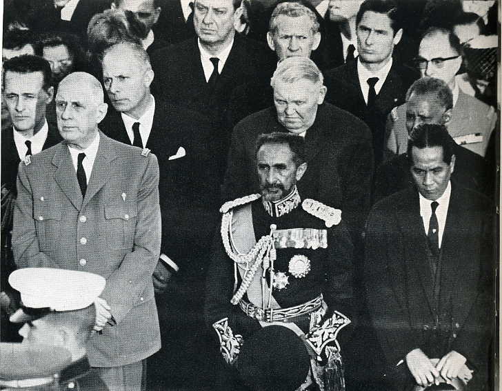 haile selassie jfk funeral