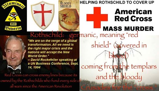 red cross evil