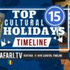 Top 15 Cultural Holidays Around The World RasTafari TV